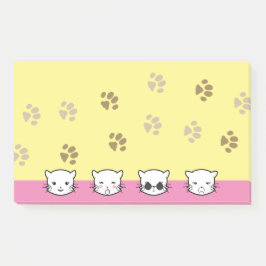 Cat Emoji Art 1 Post-it Klebezettel