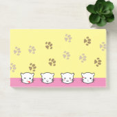 Cat Emoji Art 2 Post-it Klebezettel (Büro)