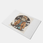 Cat Encounter Fußmatte (Schrägansicht)