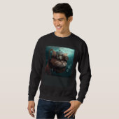 Cat Engineer Underwater Sweatshirt (Vorne ganz)