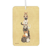 Cat-Er-Pillar Felinturm Autolufterfrischer (Vorderseite)