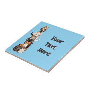 Cat-Er-Pillar Felinturm Fliese