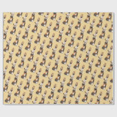Cat-Er-Pillar Felinturm Geschenkpapier (Flach)