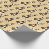 Cat-Er-Pillar Felinturm Geschenkpapier (Ecke)
