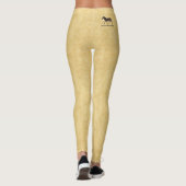 Cat-Er-Pillar Felinturm Leggings (Rückseite)