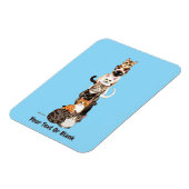 Cat-Er-Pillar Felinturm Magnet (Linke Seite)