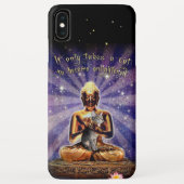 Cat Erleuchtung iPhone Case (Rückseite)