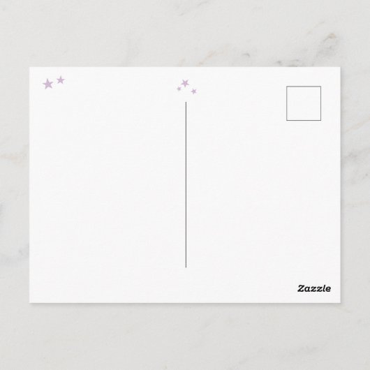 Cat Erleuchtung Postkarte (Rückseite)