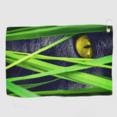 Cat Eye Golfhandtuch (Horizontal)