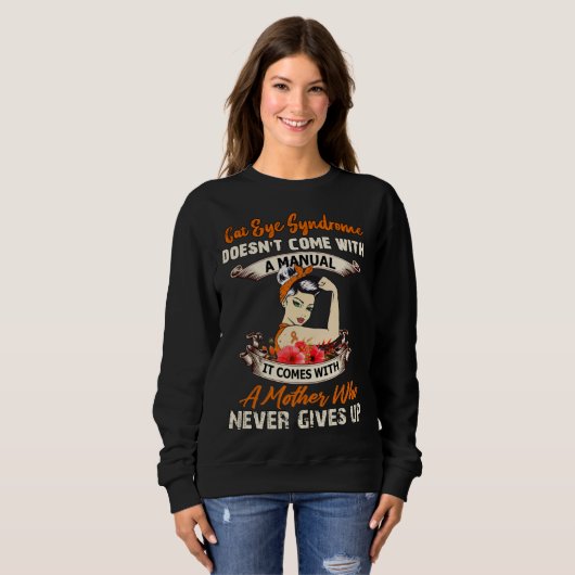 cat eye syndrome sweatshirt (Vorne ganz)