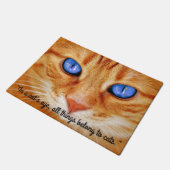 Cat Eyes Door Mat Fußmatte (Schrägansicht)