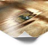 Cat Eyes Fotodruck (Ecke)