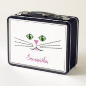 Cat Eyes Metal Lunchbox (Rückseite)