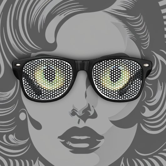 Cat Eyes Partybrille