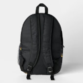 Cat Eyes Watching Bedruckter Rucksack (Rückseite)