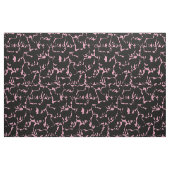 Cat Fabric Cat Lover Art Muster Stoffe (Fat Quarter (45,7 x 55,9 cm))