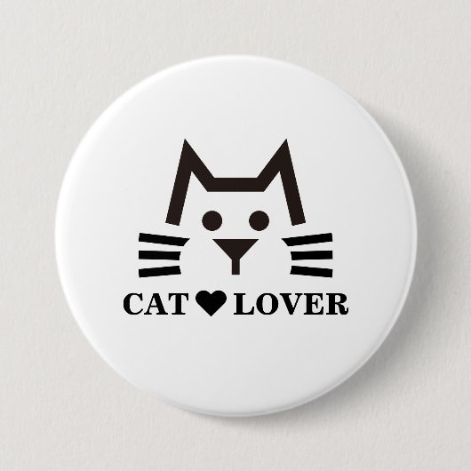 Cat-Face 缶バッジ Button (Vorderseite)