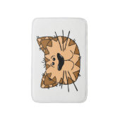 Cat Face Badematte (Vorderseite Vertikal)