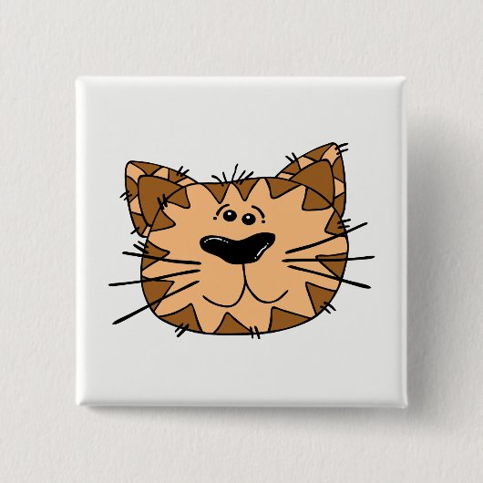 Cat Face Button (Vorderseite)