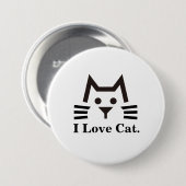 Cat-Face Button (Vorne & Hinten)