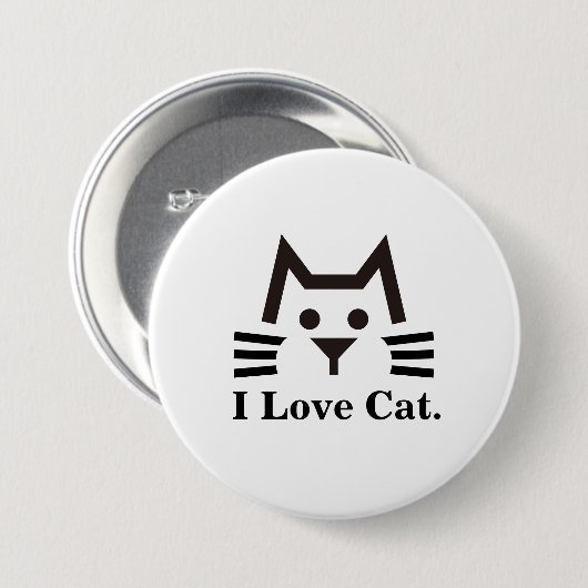 Cat-Face Button (Vorne & Hinten)