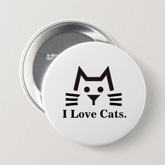 Cat-Face Button (Vorne & Hinten)