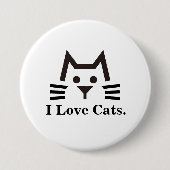 Cat-Face Button (Vorderseite)