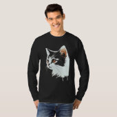 Cat Face Cat 2 T-Shirt (Vorne ganz)