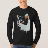 Cat Face  Cat  2 T-Shirt (Vorderseite)