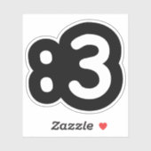 Cat Face Emoticon:3 Aufkleber (Blatt)