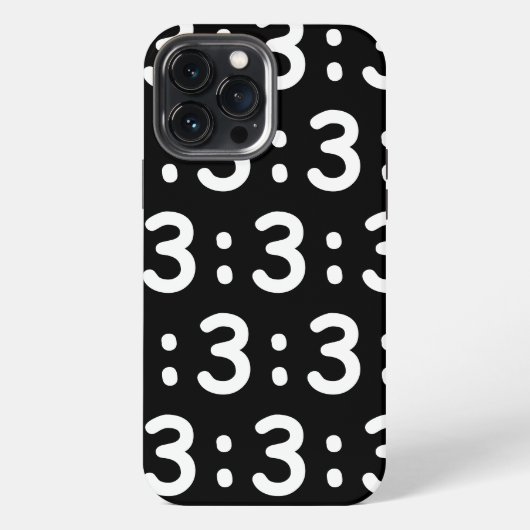 Cat Face Emoticon : 3 Case-Mate iPhone Hülle (Rückseite)