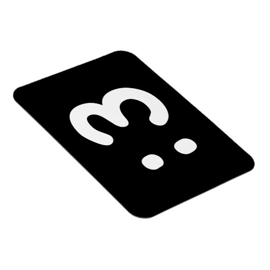 Cat Face Emoticon:3 Magnet (Rechte Seite)