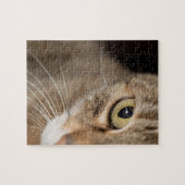Cat Face Foto Puzzle (Horizontal)