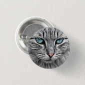 Cat Face Fraktal Design-10682 Button (Vorne & Hinten)