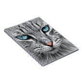 Cat Face Fraktal Design-10682 Notizblock (Rechte Seite)