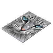 Cat Face Fraktal Design-10682 Notizblock (Linke Seite)
