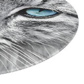 Cat Face Fraktal Design-10682 Schneidebrett (Ecke)