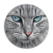 Cat Face Fraktal Design-10682 Schneidebrett (Vorderseite)