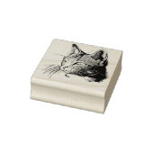 Cat Face Gummistempel (Stempel)