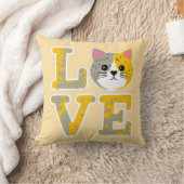 Cat face kissen (Decke)