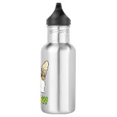 Cat Face Meow Edelstahlflasche (Rechts)