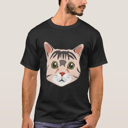 Cat Face Meowdy Cute Kitten Cat Meme 1 T-Shirt (Vorderseite)