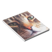 Cat Face Notizblock (angewinkelt)
