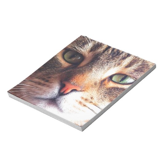 Cat Face Notizblock (Rotiert)