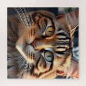 Cat Face Puzzle (Horizontal)