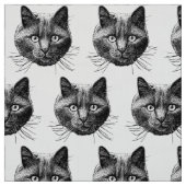 Cat Face Stoff (Muster)