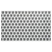 Cat Face Stoff (Yard (91,4 cm))