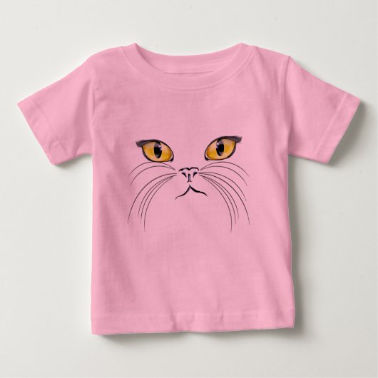 Cat Face T - Shirt (Vorderseite)
