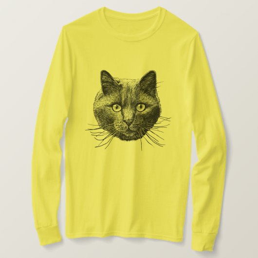 Cat Face T-Shirt (Design vorne)