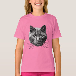Cat Face T-Shirt